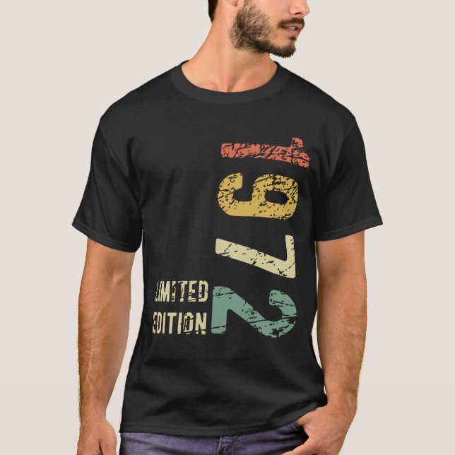 Camiseta 1972 Limited Edition 50 Years 50th Birthday Gift (Anverso)