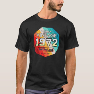 Camiseta 1972 Vintage De Cumpleaños 49.ª Retro 50