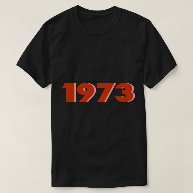 CAMISETA 1973 (Diseño del anverso)