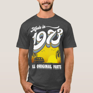Camiseta 1973 50º regalo de cumpleaños 50 años 50 cumpleaño