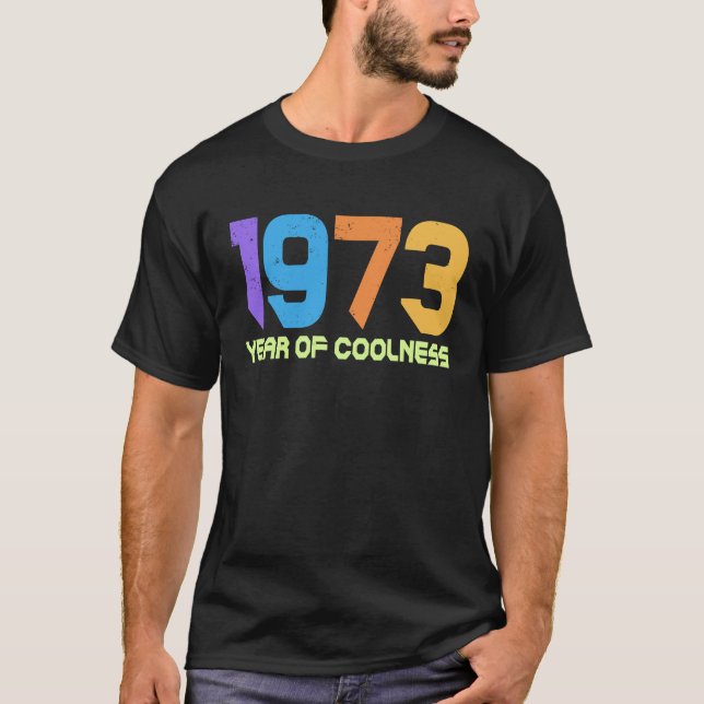 Camiseta 1973 Año De Nacimiento 1 (Anverso)