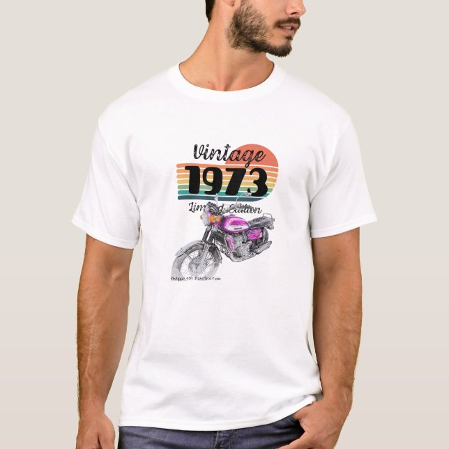 Camiseta 1973 bike (Anverso)