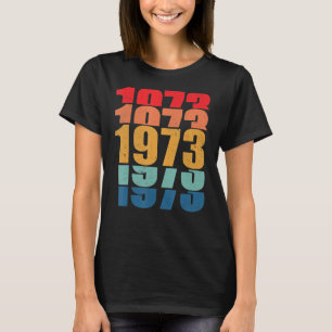 Camiseta 1973 Derecho de las mujeres feministas Pro Roe con
