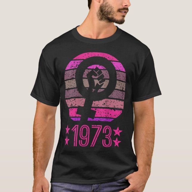 Camiseta 1973 Elección a favor de los derechos de la mujer (Anverso)