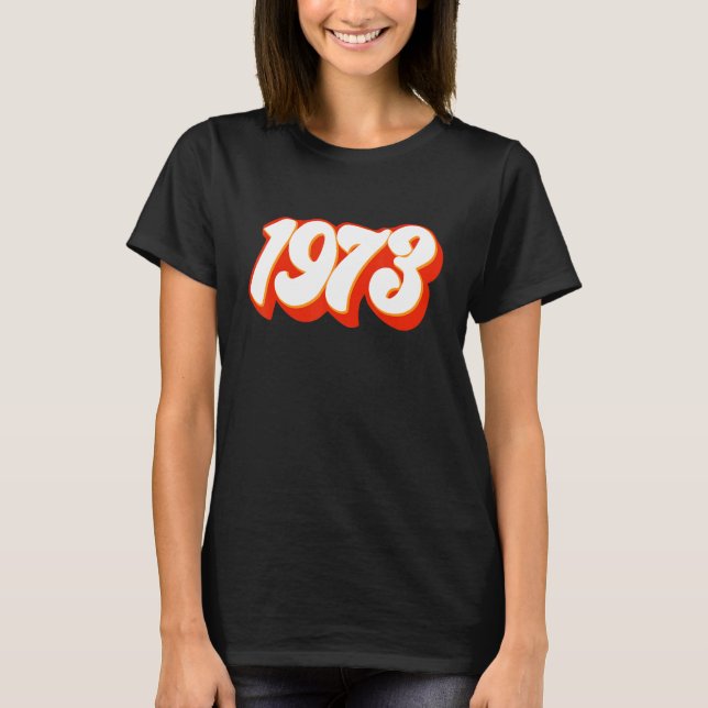 Camiseta 1973 Pro Choice Pro Roe V Derechos de la Mujer Fem (Anverso)