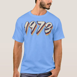 Camiseta 1973 Retro Vintage