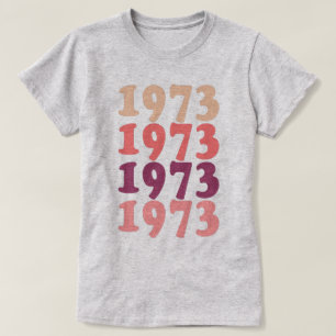 Camiseta 1973 Roe V Wade, Pro Choice, derechos de aborto a