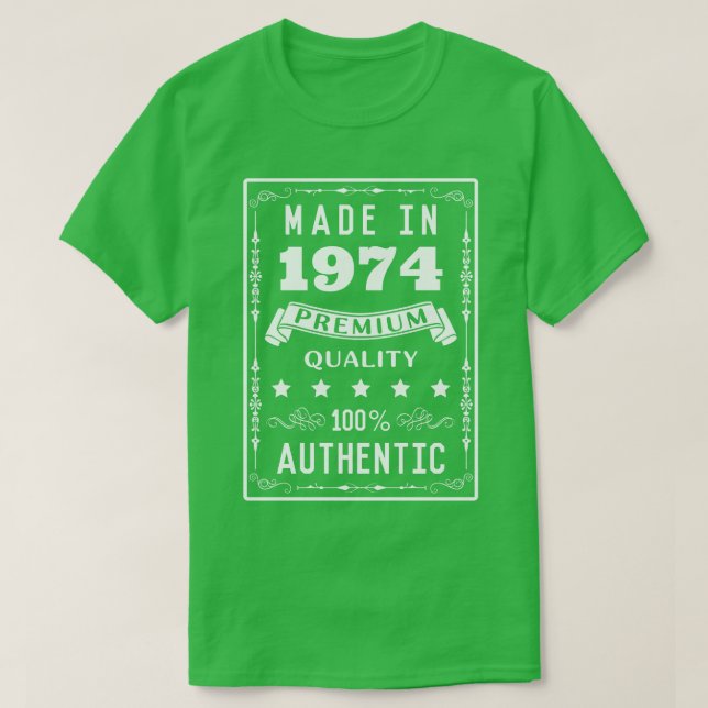 CAMISETA 1974 1 (Diseño del anverso)
