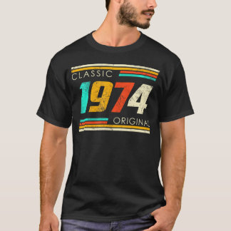 Camiseta 1974 Hecho En 1974 50 Años