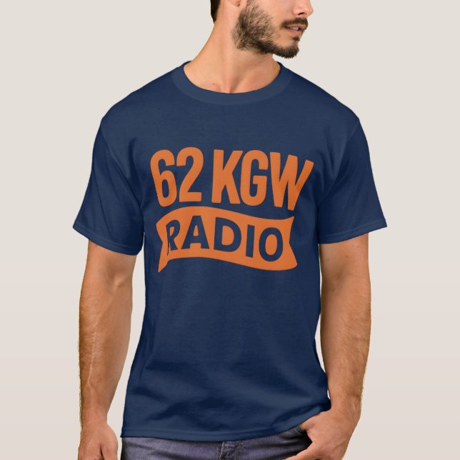 Camiseta 1975 - 62 KGW Radio (Anverso)