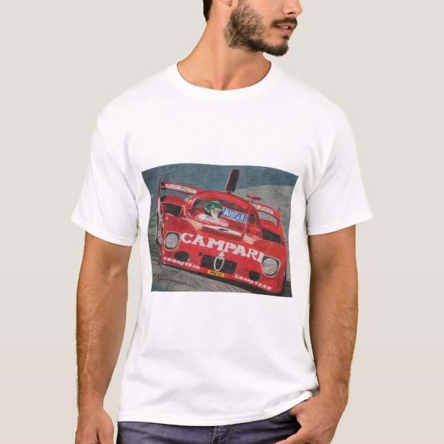 Camiseta 1975 Alfa Romeo  T33:TT:12 (Anverso)