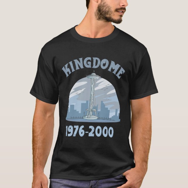 Camiseta 1976-2000 Seattle Kingdome (Anverso)