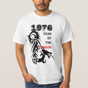 Camiseta 1976 años de la cohorte del personalizado de la