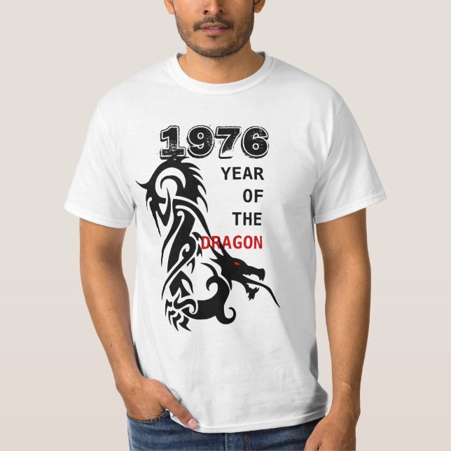 Camiseta 1976 años de la cohorte del personalizado de la (Anverso)
