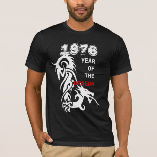 Camiseta 1976 años de la cohorte del personalizado de la