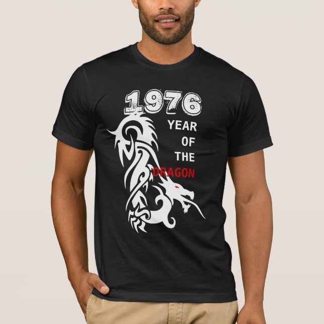Camiseta 1976 años de la cohorte del personalizado de la (Anverso)