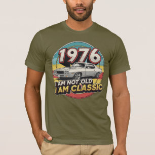 Camiseta 1976 No soy viejo Soy clásico