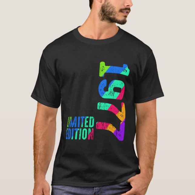 Camiseta 1977 Año 1977 1977 Desde 1977 (Anverso)