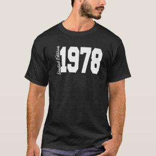 Camiseta 1978 44ª Nacimiento Hombres 1