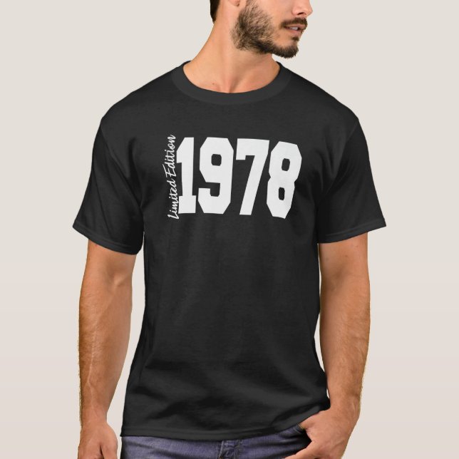 Camiseta 1978 44ª Nacimiento Hombres 1 (Anverso)