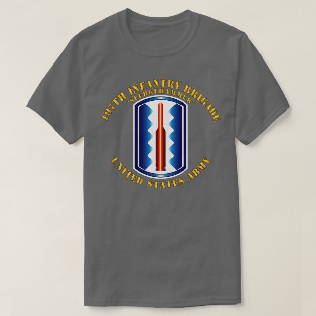 Camiseta 197.ª Brigada de Infantería Martillo (Diseño del anverso)