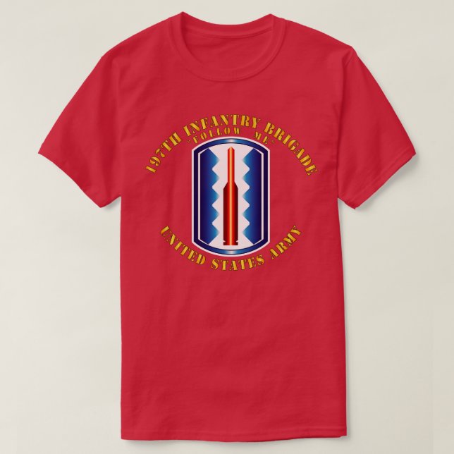 Camiseta 197.ª Brigada de Infantería Sígueme (Diseño del anverso)