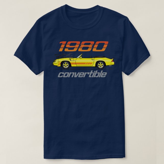 Camiseta 1980 Convertible (Diseño del anverso)
