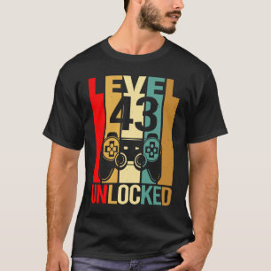 Camiseta 1980 Hombres Cumpleaños Him Diversión 43 43º cumpl
