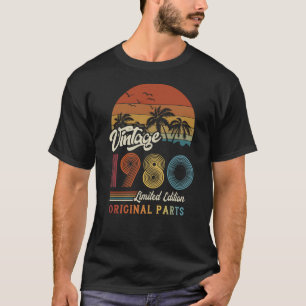 Camiseta 1980 Viñeta Edición Limitada Partes Originales