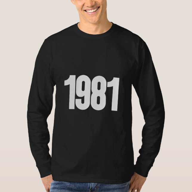 CAMISETA 1981 (Anverso)