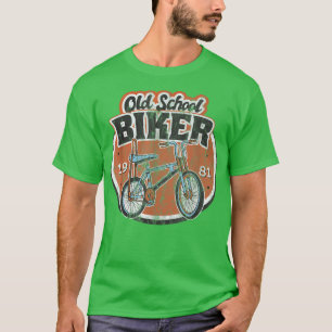 Camiseta 1981 Old School Biker Bonanazarad