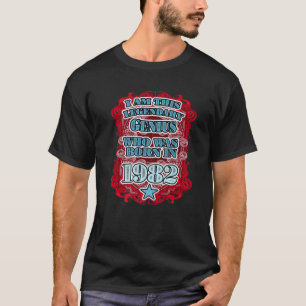 Camiseta 1982 40.º Genio Legendario