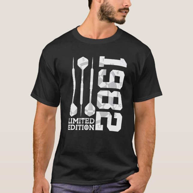 CAMISETA 1982 DARTS 40TH BIRTHDAY (Anverso)