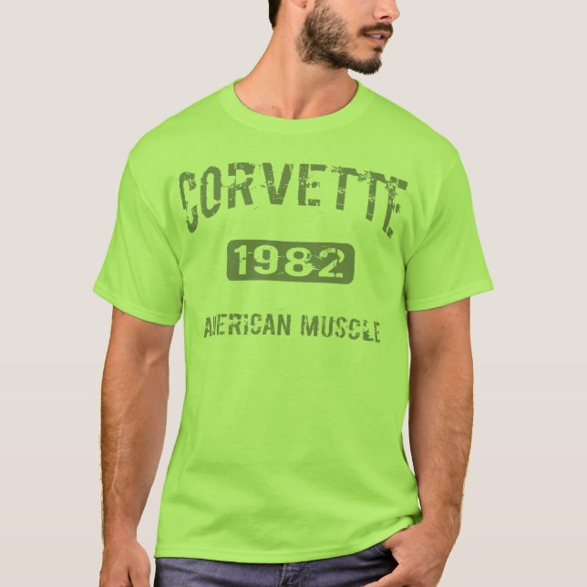 Camiseta 1982 del Corvette (Anverso)