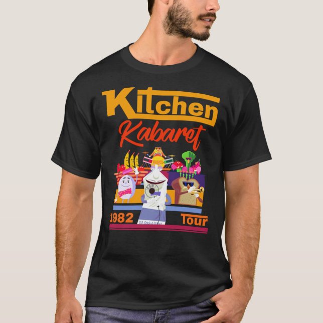 Camiseta 1982 Kitchen Kabaret Tour T-Shirt (Anverso)