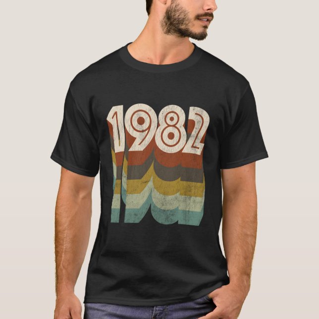 Camiseta 1982 Retro 38º Cumpleaños (Anverso)