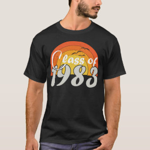 Camiseta 1983 Clase De 83 Graduación Reunion 1983
