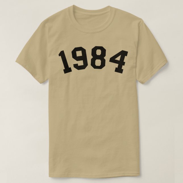 CAMISETA 1984 4 (Diseño del anverso)