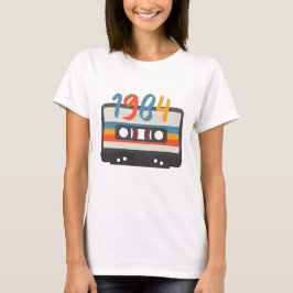 Camiseta 1984 cassette