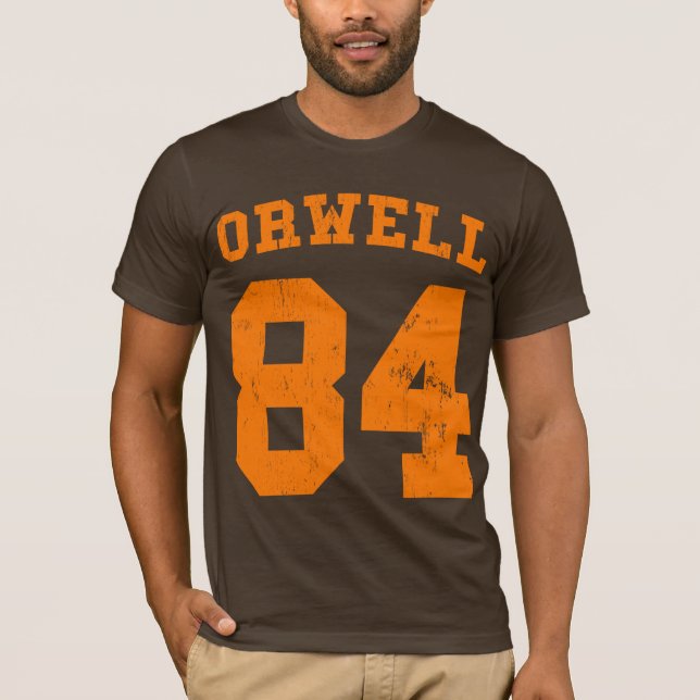 Camiseta 1984 del jersey de George Orwell (Anverso)