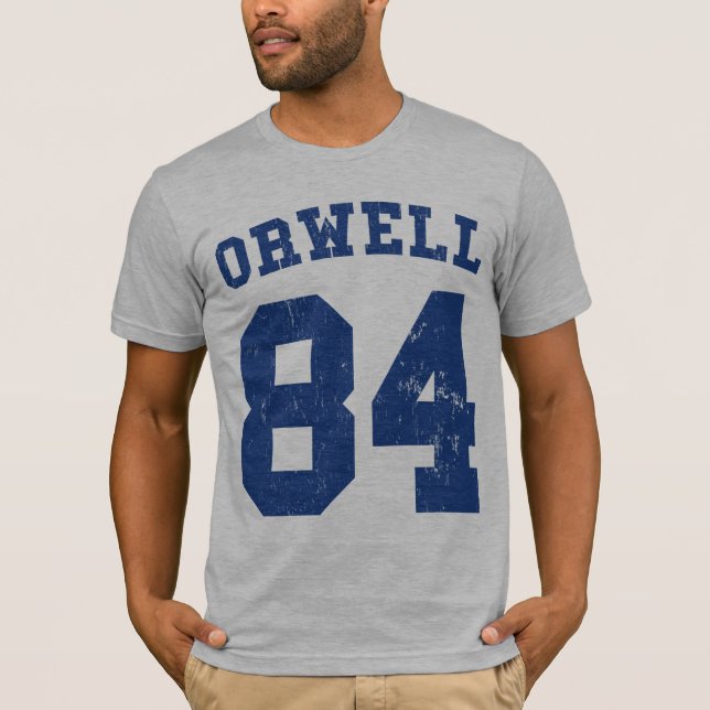 Camiseta 1984 del jersey de George Orwell (Anverso)