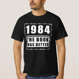 Camiseta 1984 El Libro Fue Mejor Cita