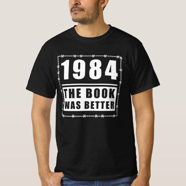 Camiseta 1984 El Libro Fue Mejor Cita (Anverso)
