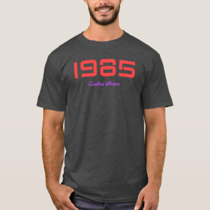 Camiseta 1985 Canción Principal, Susurro Descuidado