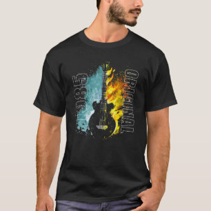 Camiseta 1985 Original Divertido Colorido Retro Llamas Clás