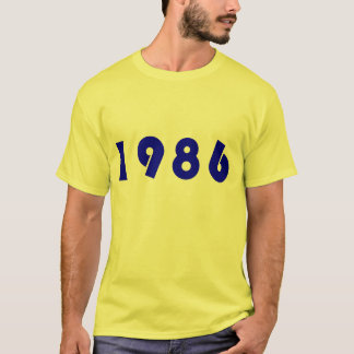 Camiseta 1986