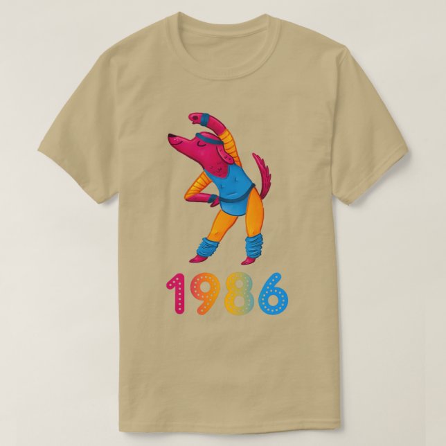 CAMISETA 1986 (Diseño del anverso)