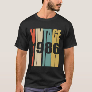Camiseta 1986 Jueves De 37 Años Jueves 1986 37º