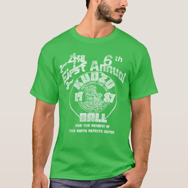 Camiseta 1987 Kudzu Ball Vintage Tee (Anverso)