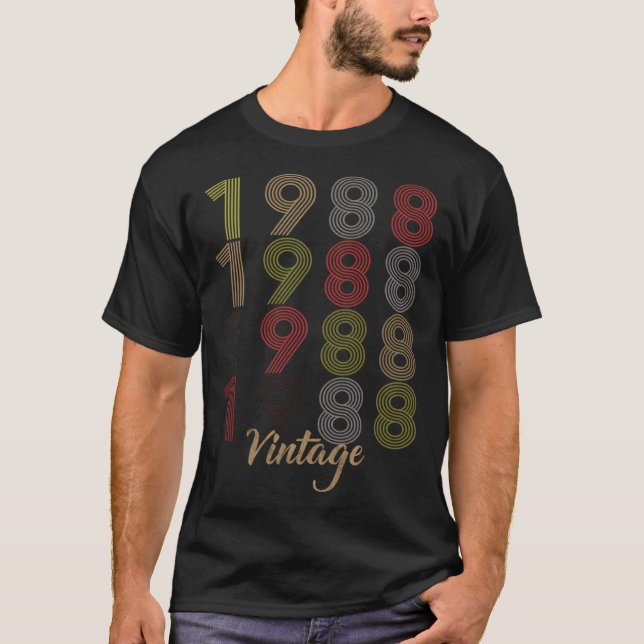 Camiseta 1988 Vintage (Anverso)